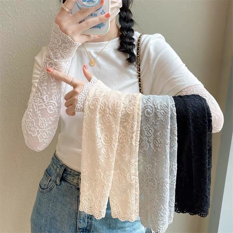 Cycling Glove - 2026 Women's Floral Lace Arm Sleeves