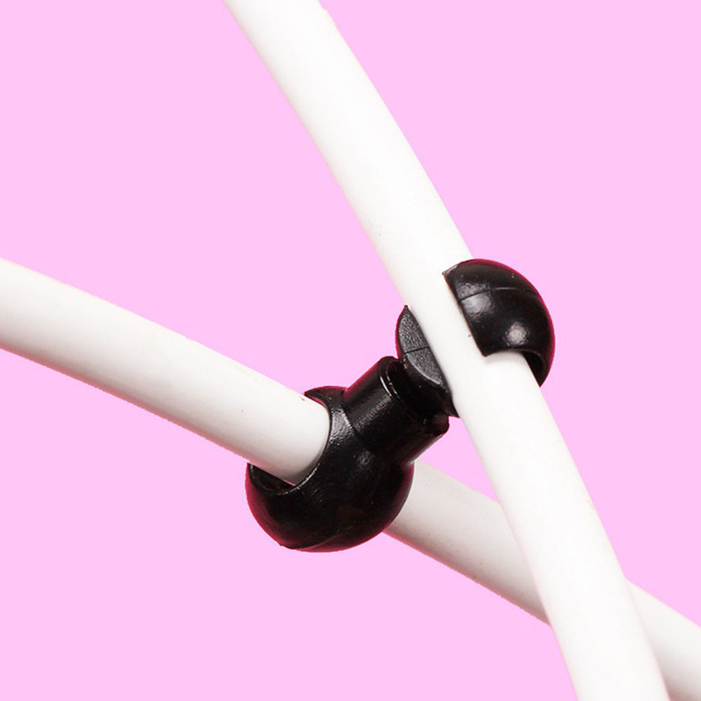 Cycling Gear Holder - 20Pcs Bike Cable Clips Rotating S-Hook