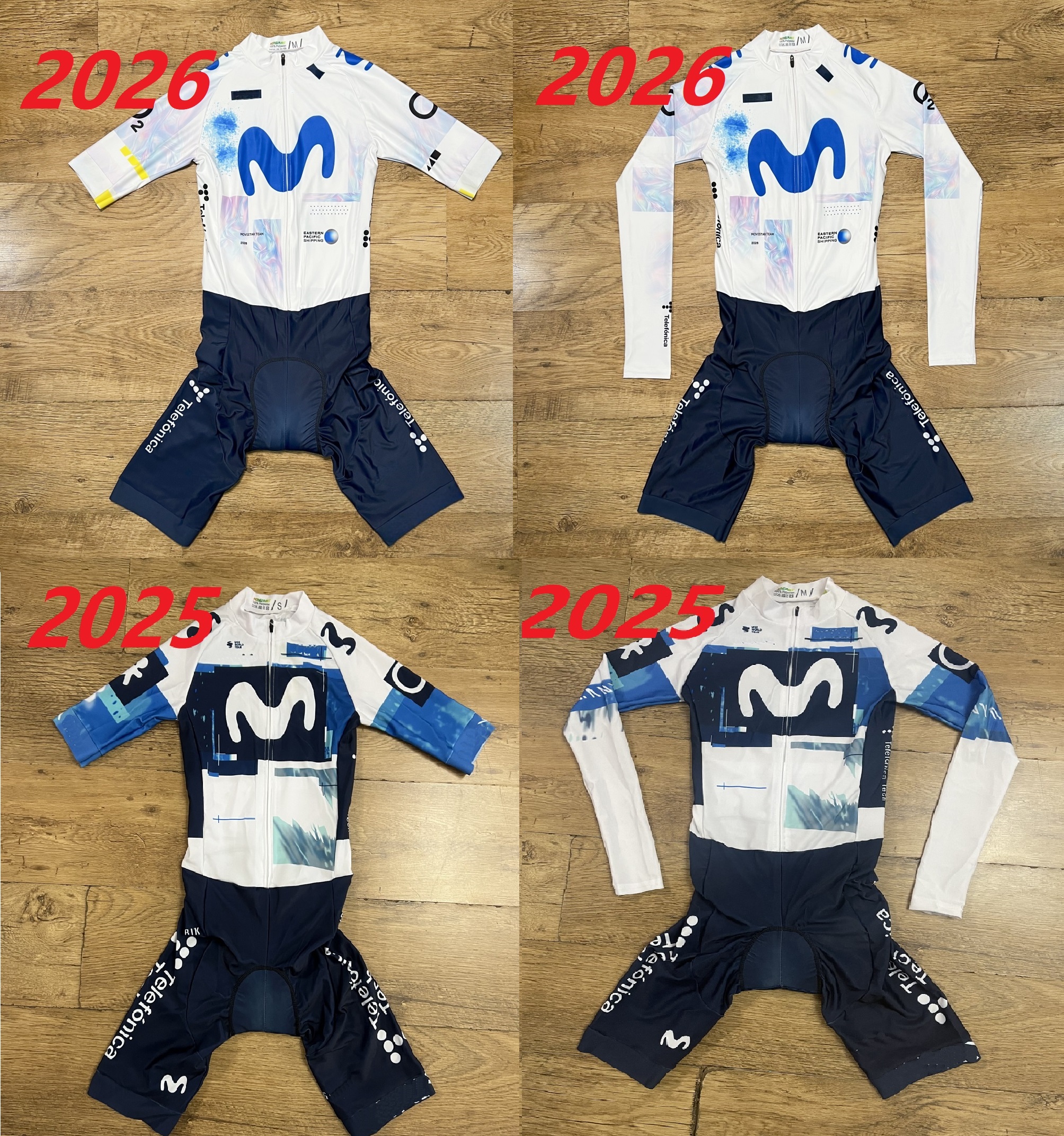 Cycling Gear Brands - LASER CUT Skinsuit 2026 MOVISTARful TEAM
