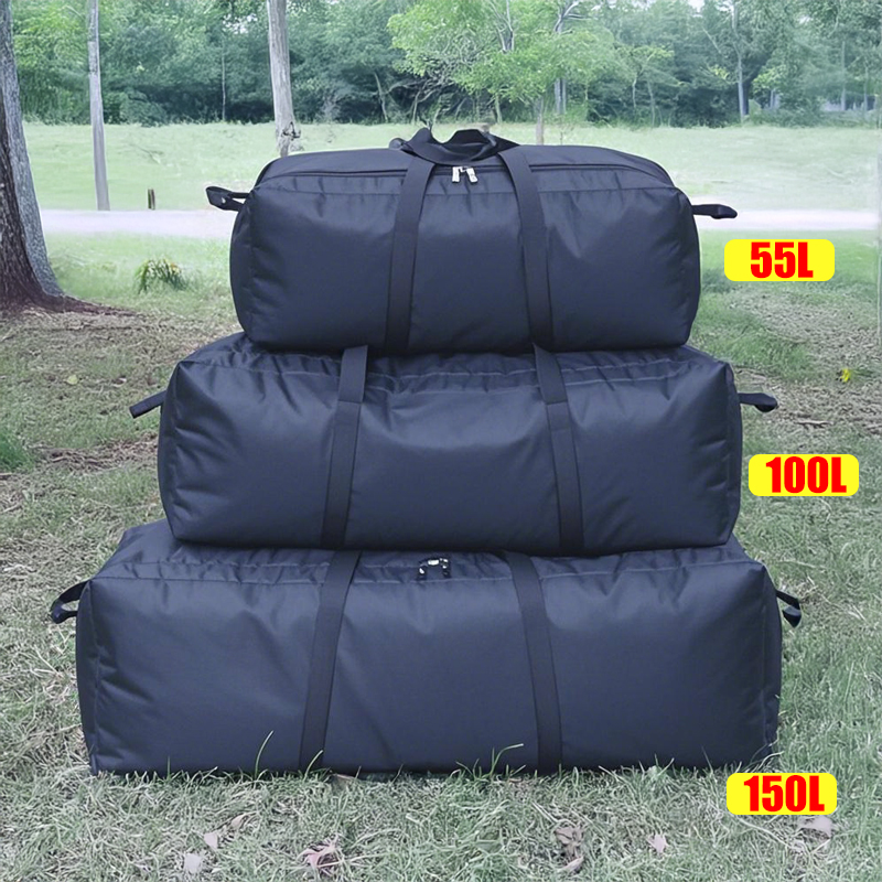 Cycling Gear Tote - Waterproof Travel Duffel Bag Large Capacity