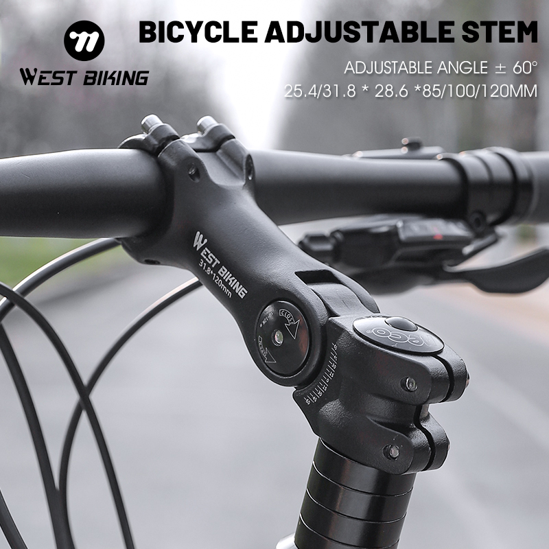 Bike Stem Riser - WEST BIKING Adjustable Bicycle Handlebar Stem