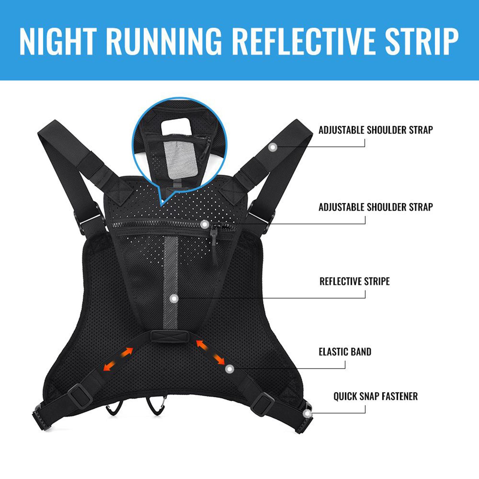 Cycling Gear Holder - Running Chest Bag Running Vest Slim