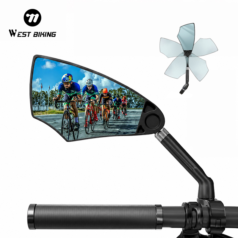 Cycle Zone - WEST BIKING Anti-Glare Bicycle Rearview Mirror