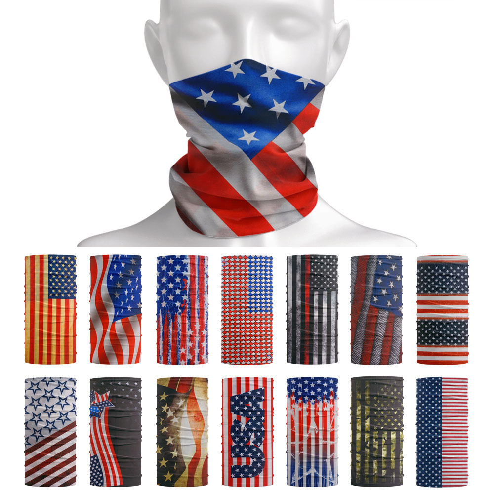 USA Flag Pattern Sun Protectiv - Cycling Gears 리뷰 및 가격