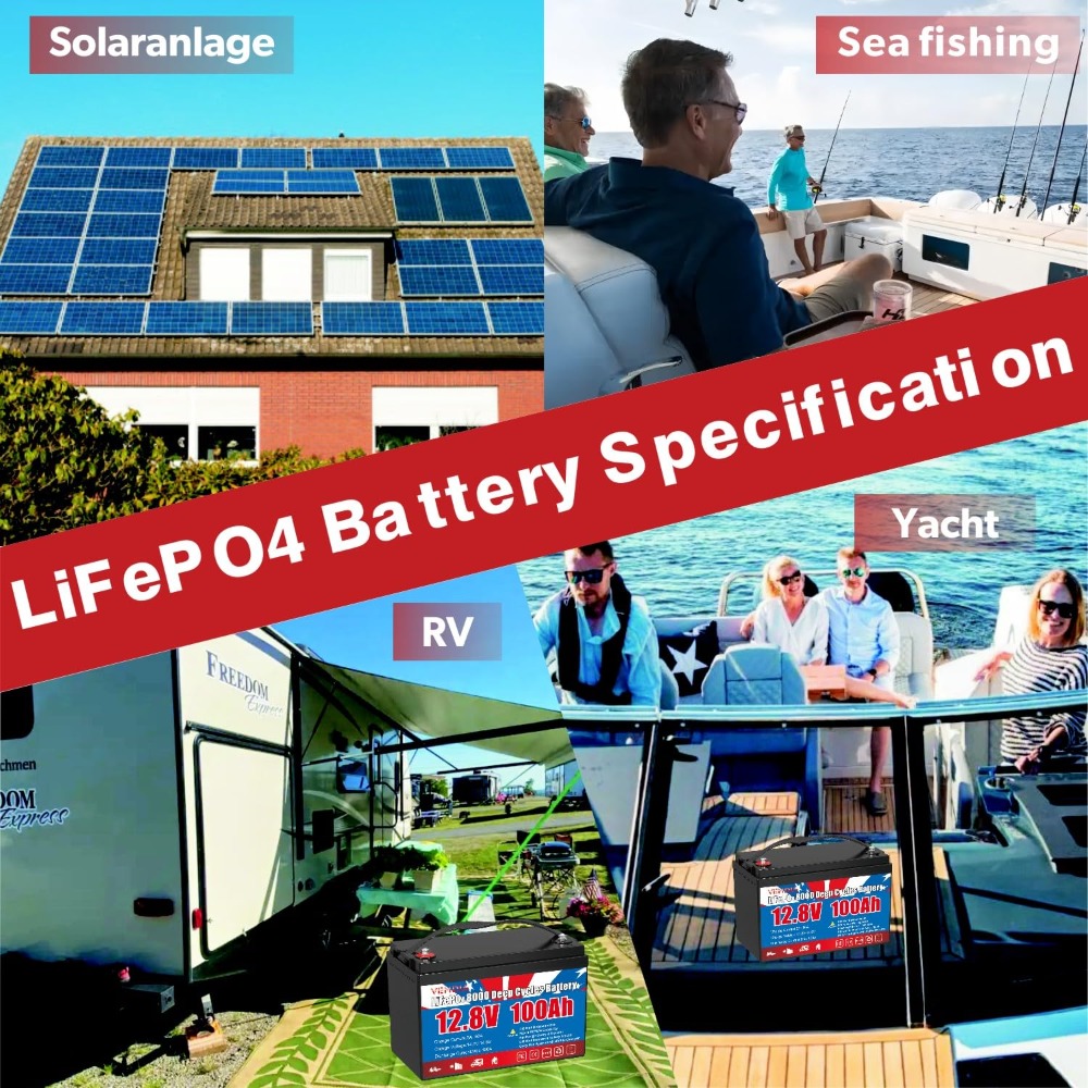 12.8V 100Ah LiFePO4 Battery Bu - Cycling Gears 리뷰 및 가격