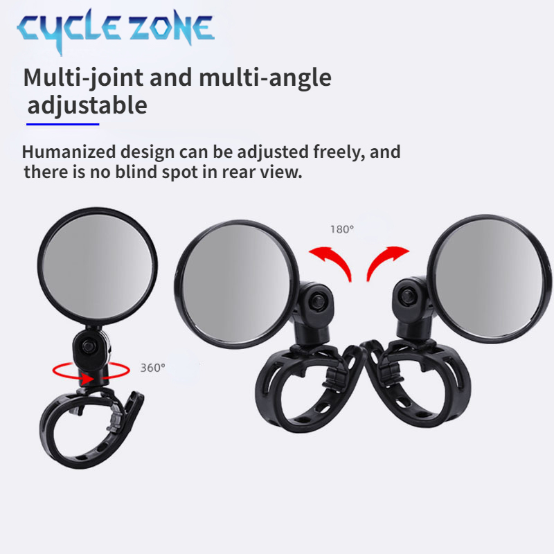 2PCS Bicycle Rearview Mirror 3 - Cycle Zone 리뷰 및 가격