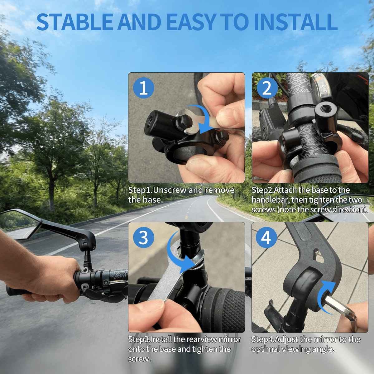 1 Pair Adjustable Handlebar Bi - Cycle Zone 리뷰 및 가격