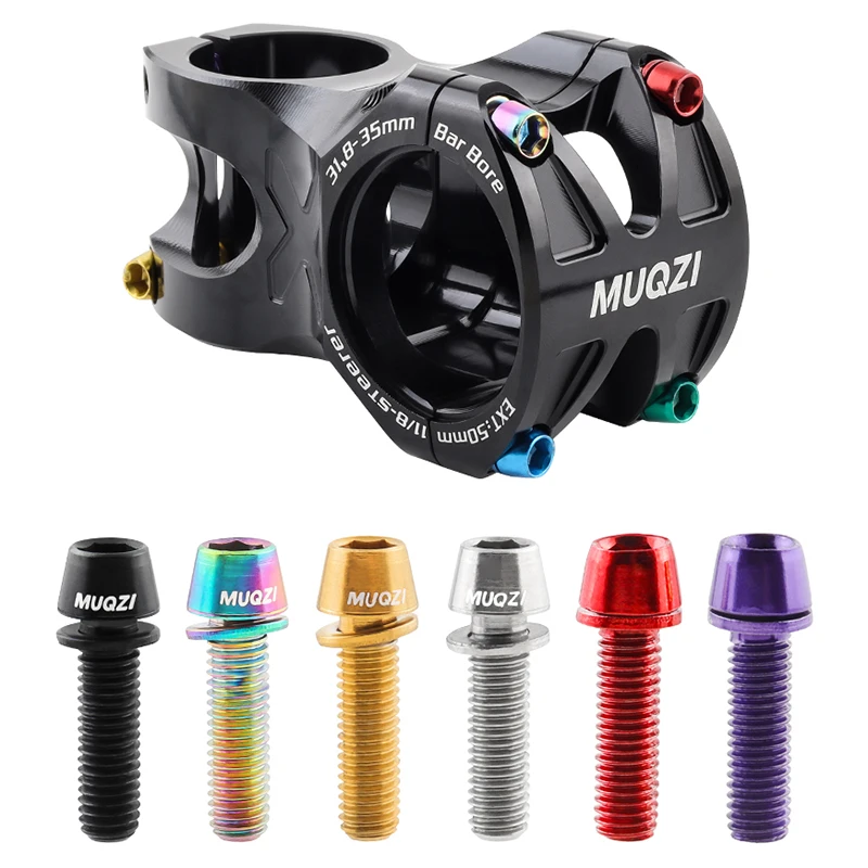 MUQZI 6pcs Stem Bolts M5x17mm  - Bike Stem Riser 리뷰 및 가격