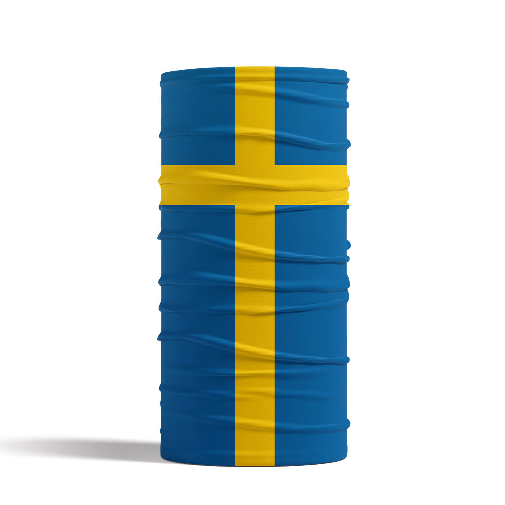 Sweden Flag Printed Bandana He - Cycling Gears 리뷰 및 가격