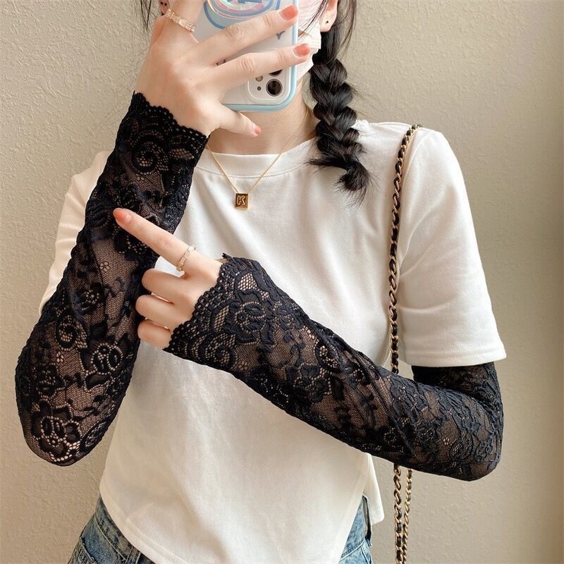 2026 Women's Floral Lace Arm S - Cycling Glove 리뷰 및 가격