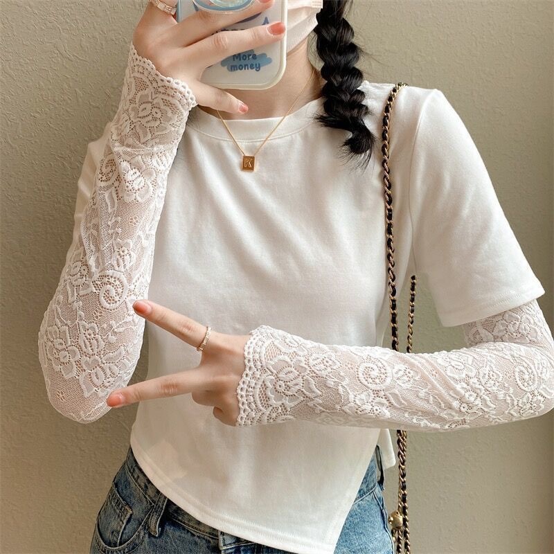 2026 Women's Floral Lace Arm S - Cycling Glove 리뷰 및 가격