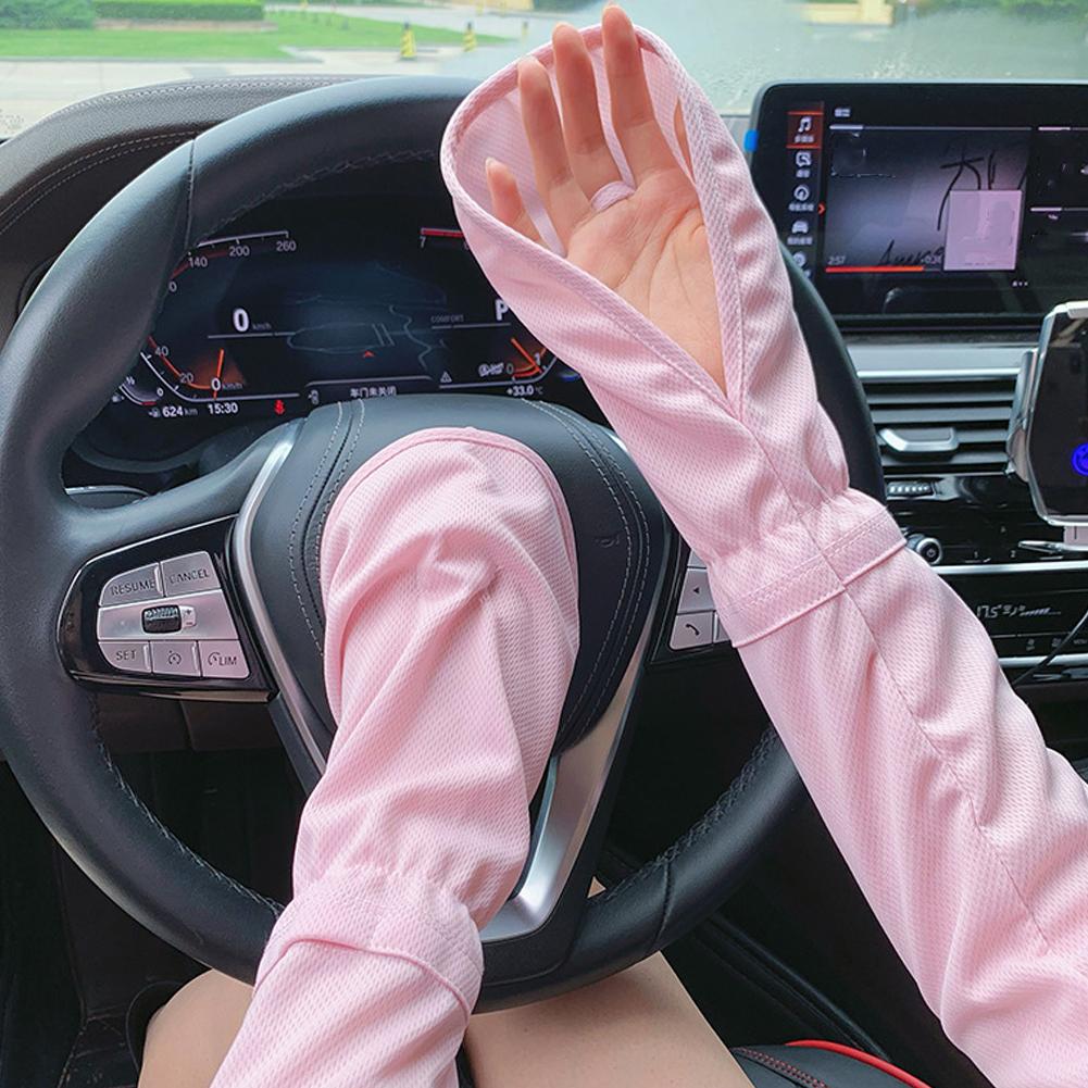 Solid Color Large Ice Silk Glo - Cycling Glove 리뷰 및 가격