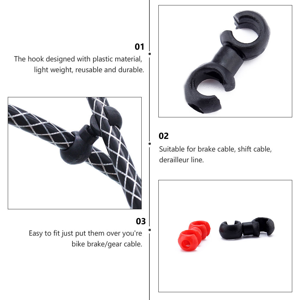 20Pcs Bike Cable Clips Rotatin - Cycling Gear Holder 리뷰 및 가격