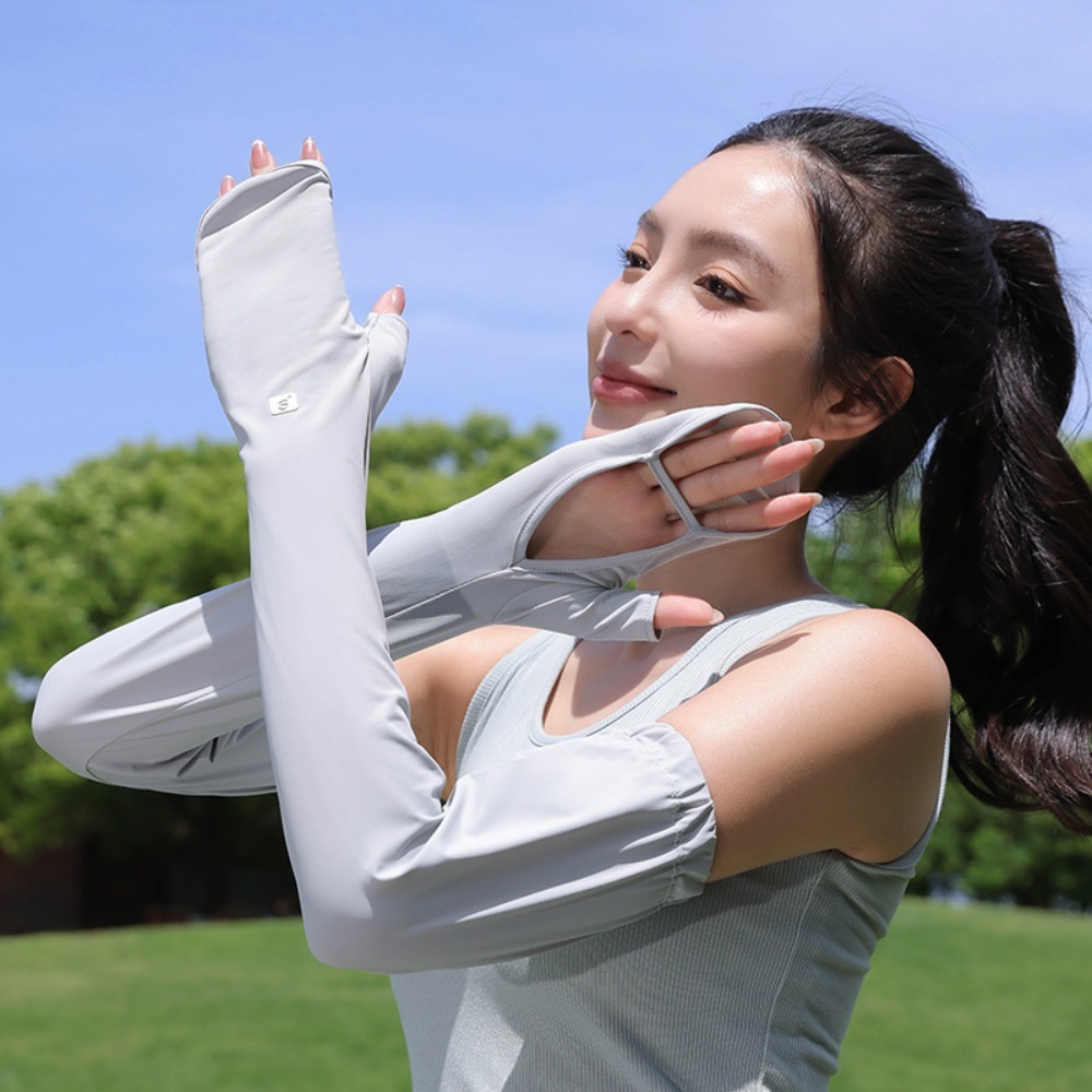 Protect Hand Ice Silk Sleeves  - Cycling Glove 리뷰 및 가격