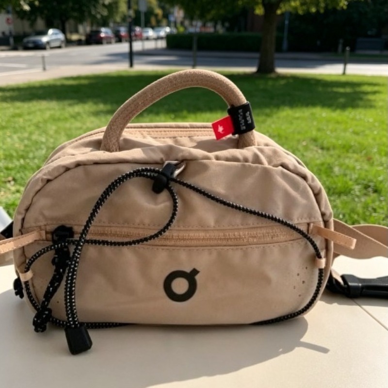 Trendy Nylon Small Square Bag  - Cycle Zone 리뷰 및 가격