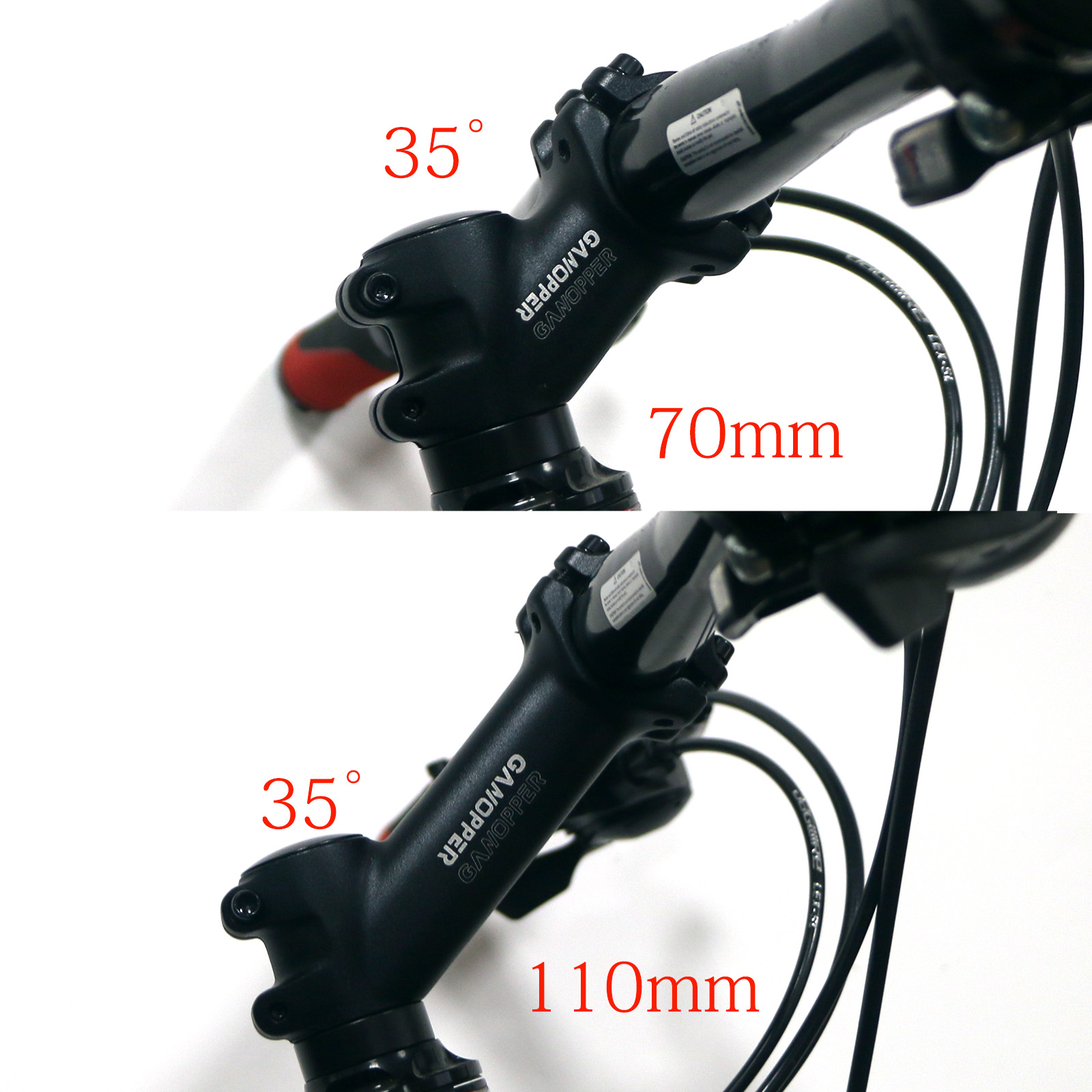 17 25 35 Degree Mountain Bike  - Bike Stem Riser 리뷰 및 가격