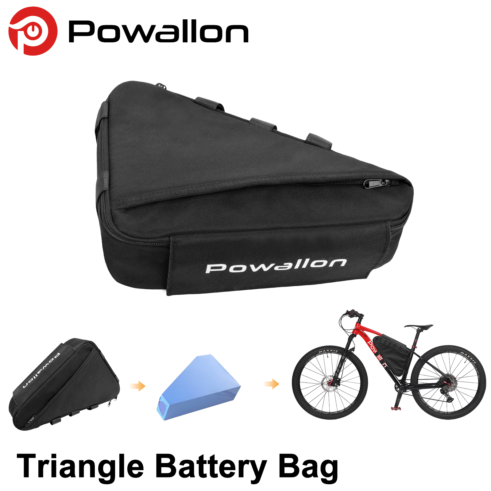 E-Bike Triangle Battery Bag Wa - Cycling Gear Travel Bag 리뷰 및 가격