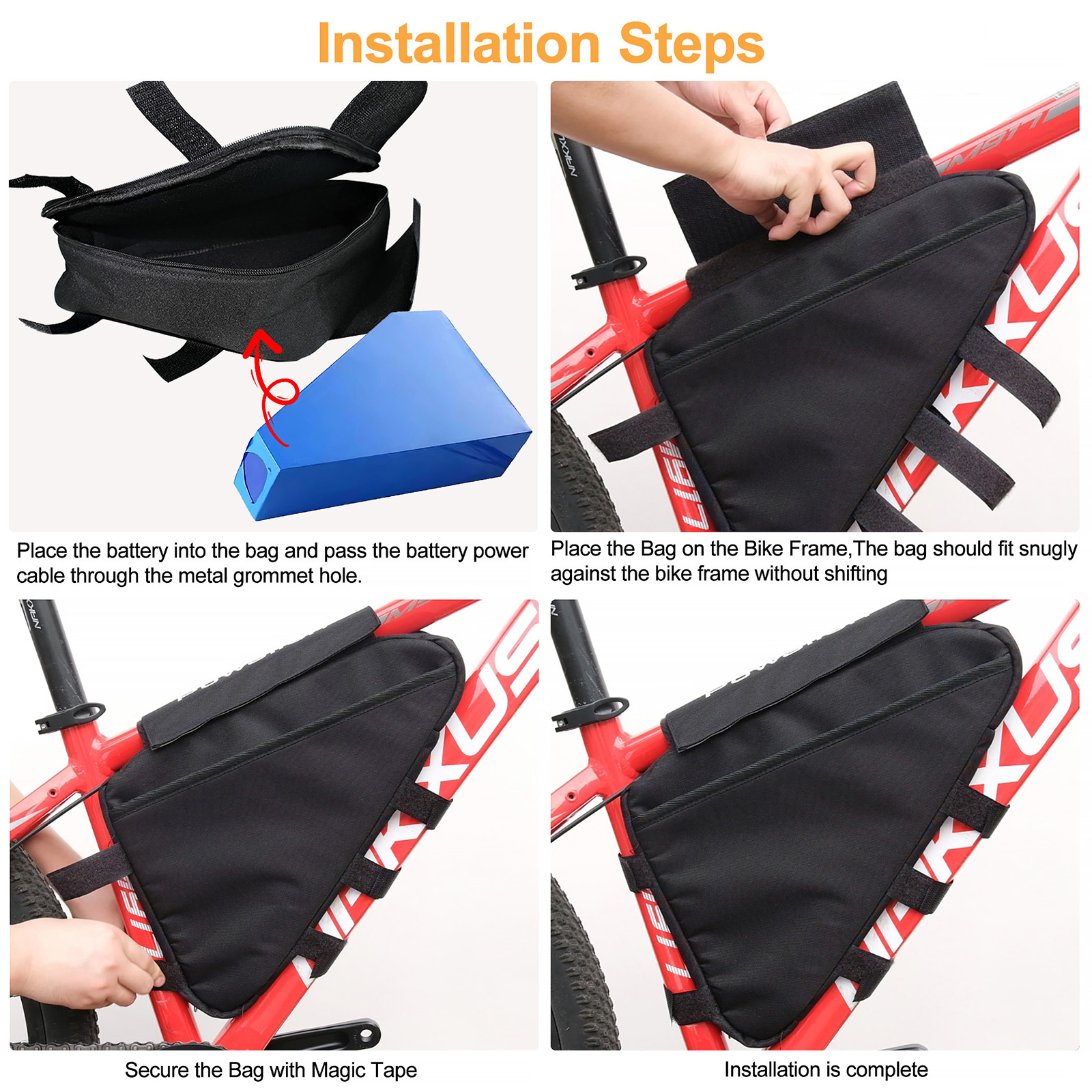 E-Bike Triangle Battery Bag Wa - Cycling Gear Travel Bag 리뷰 및 가격