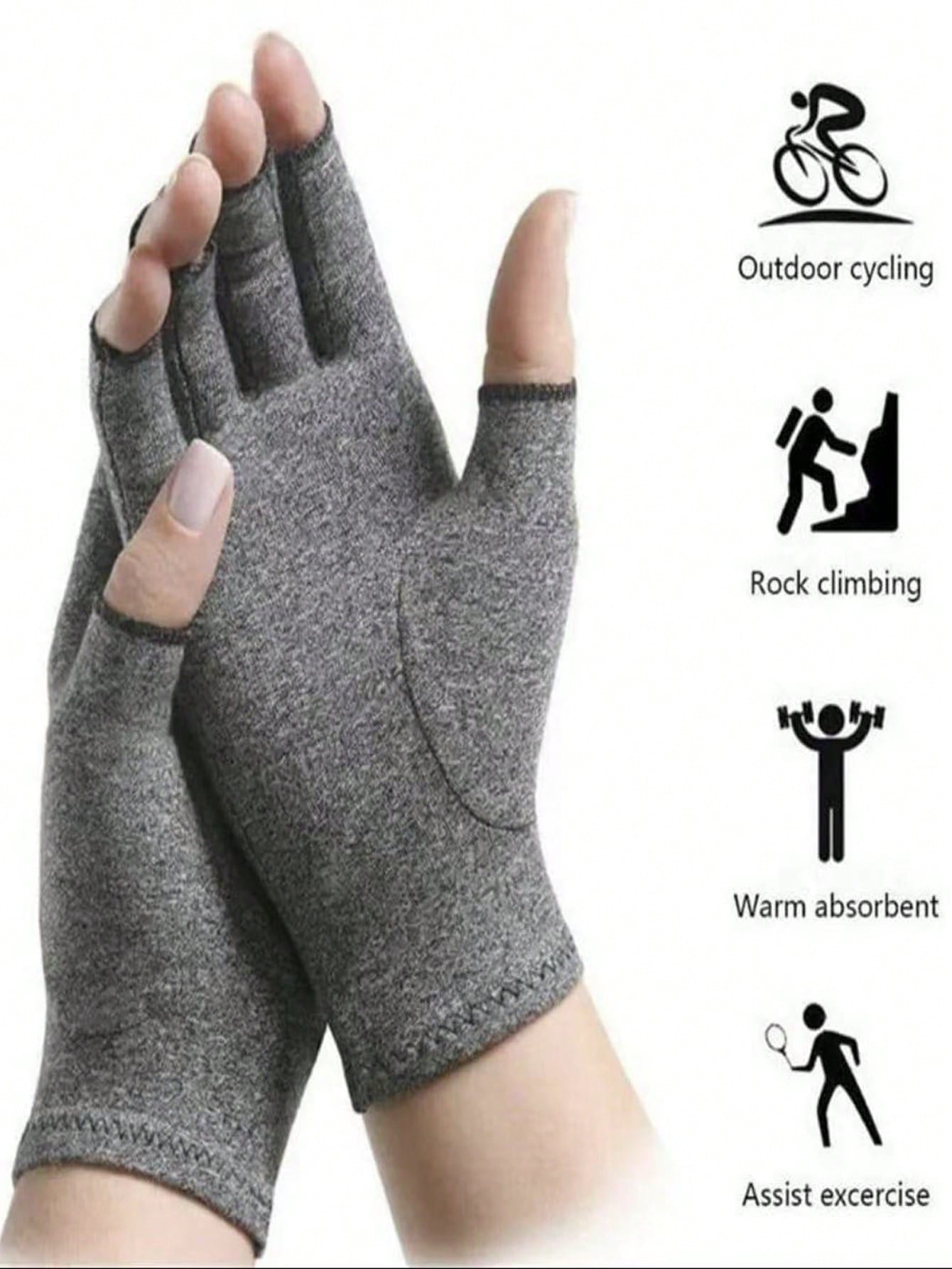 2 Pairs Sports Gloves, Dumbbel - Cycling Glove 리뷰 및 가격