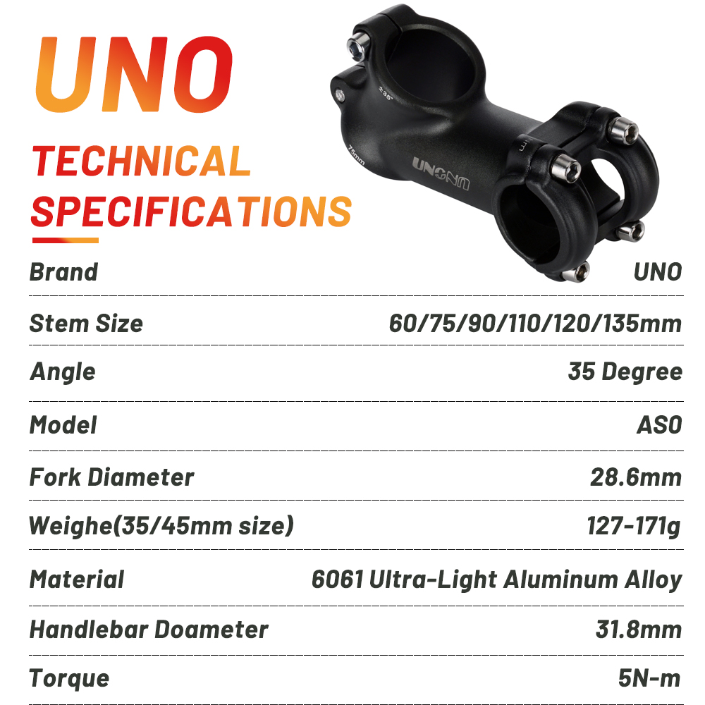 UNO Aluminum Alloy Bike Stem R - Bike Stem Riser 리뷰 및 가격