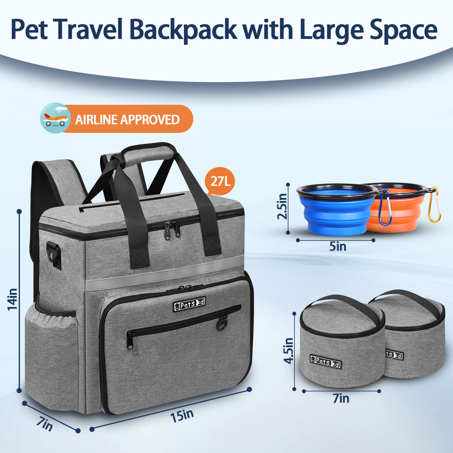 Petskd Outdoor Dog Organizer B - Cycling Gear Travel Bag 리뷰 및 가격
