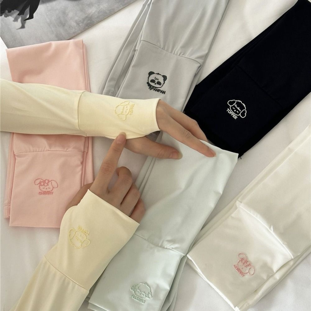 Cute Elastic Long Ice Silk Sle - Cycling Glove 리뷰 및 가격